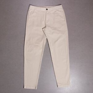 Bonobos Off Duty Elastic Waist Drawstring Khaki Stretch Chino Pants Men's Medium